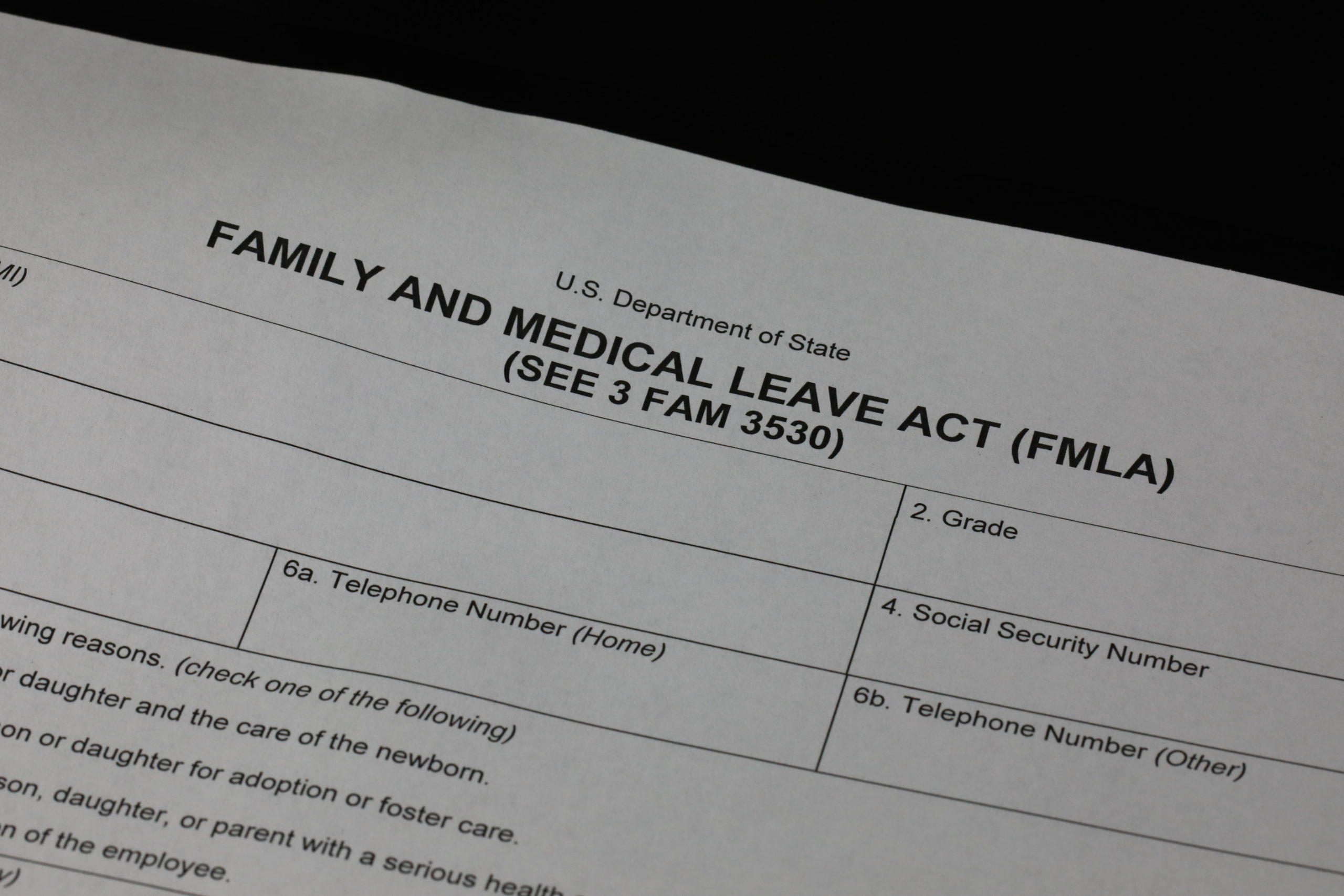 Official,Document,For,The,(flma),Family,And,Medical,Leave,Act,